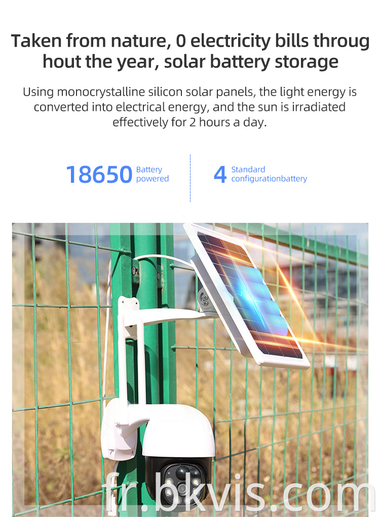 CCTV Outdoor Wireless solar power camera